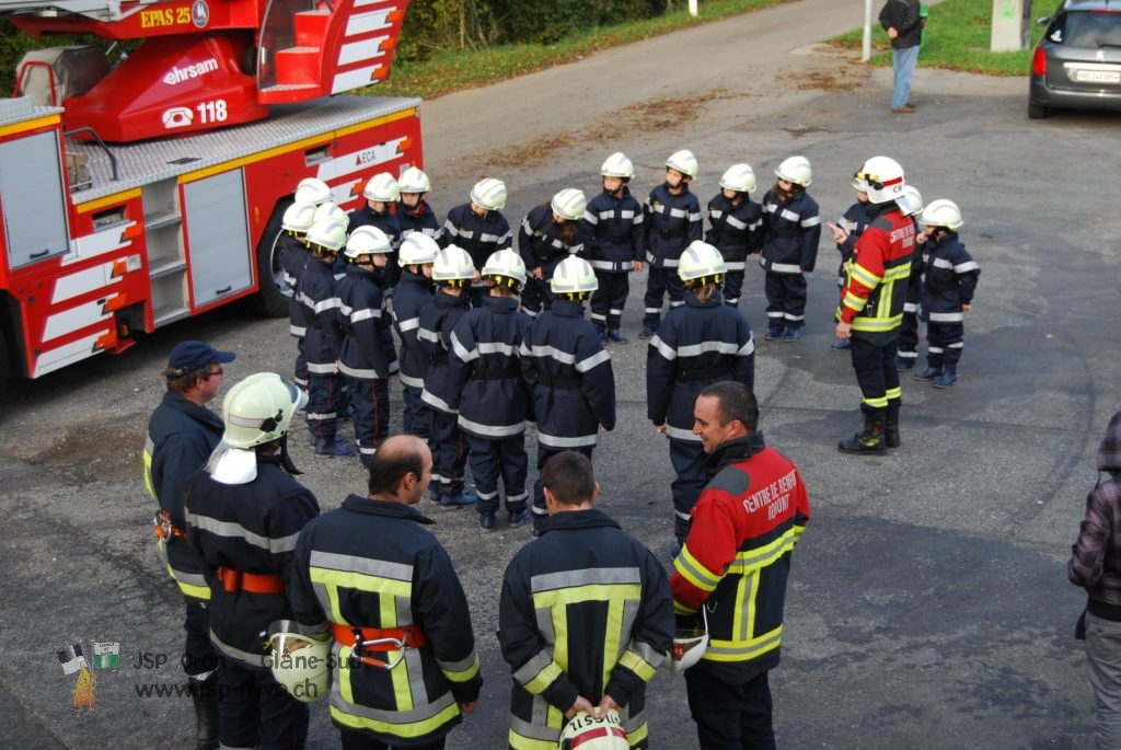 Inauguration du corps le 22 octobre 2011 (Oron-la-Ville)