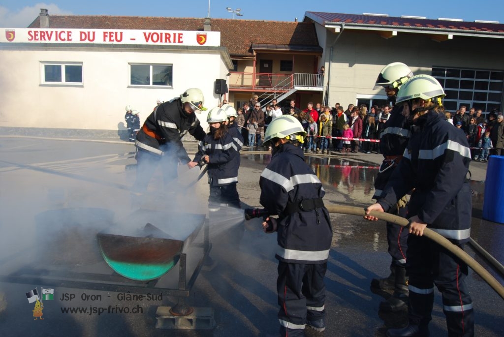 Inauguration du corps le 22 octobre 2011 (Oron-la-Ville)