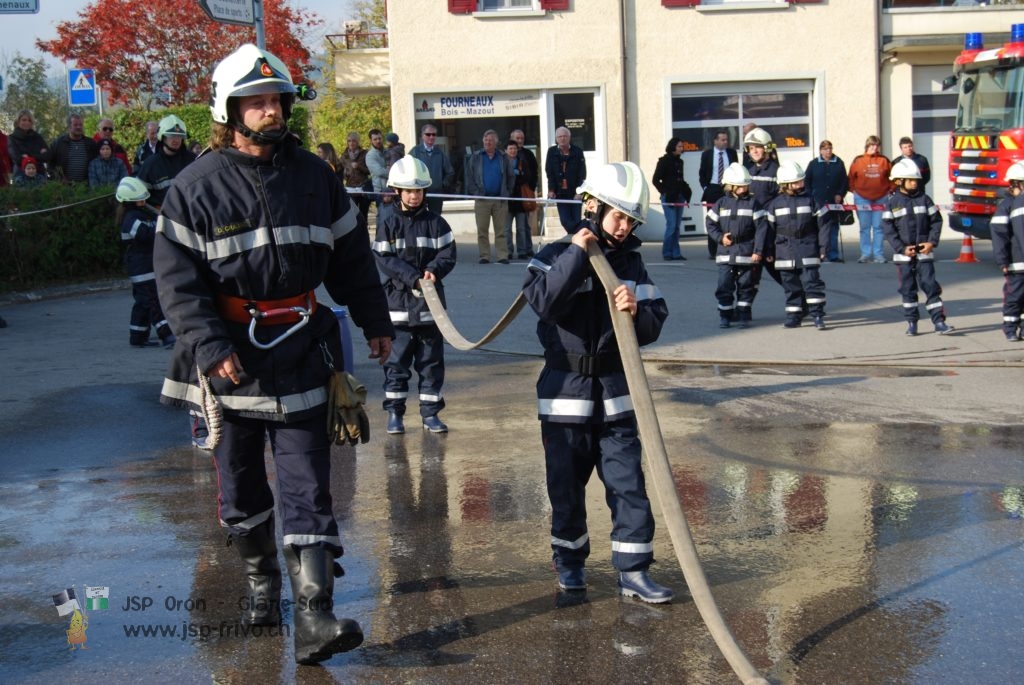 Inauguration du corps le 22 octobre 2011 (Oron-la-Ville)