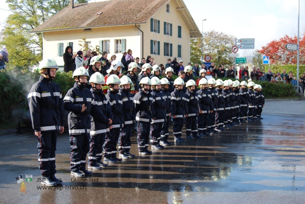 Inauguration du corps le 22 octobre 2011 (Oron-la-Ville)