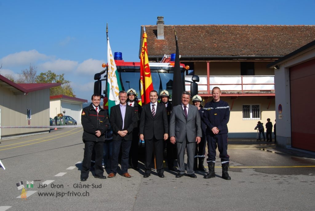 Inauguration du corps le 22 octobre 2011 (Oron-la-Ville)