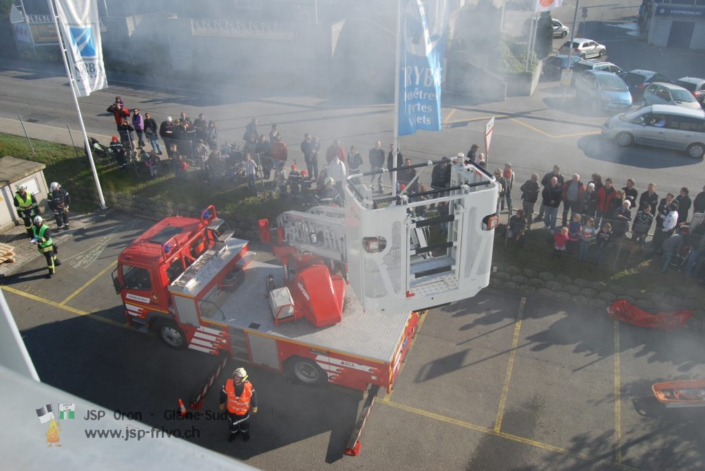 Inauguration du corps le 22 octobre 2011 (Oron-la-Ville)